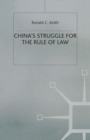 Image for China&#39;s Struggle for the Rule of Law