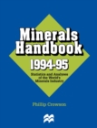 Image for Minerals Handbook.: Palgrave Macmillan