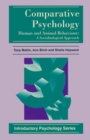 Image for Comparative Psychology: Human and Animal Behaviour: A Sociobiological Approach