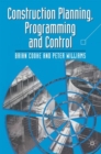 Image for Construction Planning Programming and Control