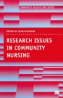 Image for Research Issues in Community Nursing