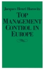 Image for Top Management Control in Europe