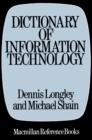 Image for Dictionary of Information Technology