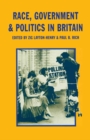 Image for Race, Government and Politics in Britain