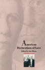 Image for American Declarations of Love
