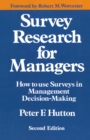 Image for Survey Research for Managers.