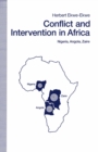 Image for Conflict and Intervention in Africa: Nigeria, Angola, Zaire