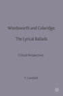 Image for Wordsworth and Coleridge: The Lyrical Ballads: Critical Perspectives