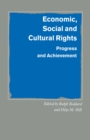 Image for Economic, social and cultural rights: progress and achievement