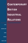 Image for Contemporary British Industrial Relations