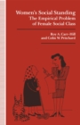 Image for Women&#39;s Social Standing: The Empirical Problem of Female Social Class