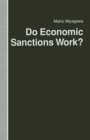 Image for Do economic sanctions work?