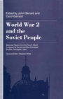 Image for World War 2 and the Soviet People: Selected Papers from the Fourth World Congress for Soviet and East European Studies, Harrogate, 1990