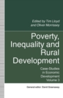Image for Poverty, inequality, and rural development