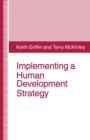 Image for Implementing a human development strategy