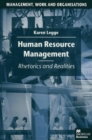 Image for Human Resource Management: Rhetorics and Realities