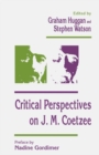 Image for Critical perspectives on J.M. Coetzee