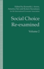 Image for Social Choice Re-Examined