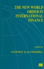 Image for New World Order in International Finance