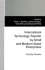 Image for International Technology Transfer by Small and Medium-Sized Enterprises: Country Studies