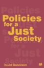 Image for Policies for a Just Society