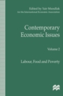 Image for Contemporary economic issues.: (Labour, food and poverty)