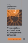 Image for Presupposition and Implicature in Compositional Semantics