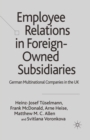Image for Employee Relations in Foreign-Owned Subsidiaries