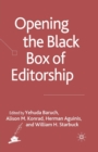 Image for Opening the Black Box of Editorship