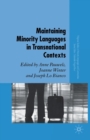 Image for Maintaining Minority Languages in Transnational Contexts : Australian and European Perspectives