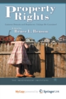 Image for Property Rights : Eminent Domain and Regulatory Takings Re-Examined