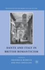 Image for Dante and Italy in British Romanticism