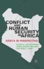 Image for Conflict and Human Security in Africa : Kenya in Perspective