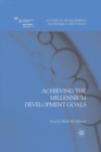 Image for Achieving the Millennium Development Goals