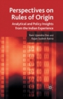Image for Perspectives on Rules of Origin