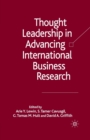 Image for Thought Leadership in Advancing International Business Research