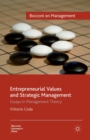 Image for Entrepreneurial Values and Strategic Management