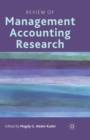 Image for Review of management accounting research