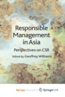 Image for Responsible Management in Asia : Perspectives on CSR
