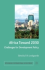 Image for Africa Toward 2030 : Challenges for Development Policy