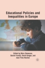 Image for Educational Policies and Inequalities in Europe