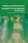 Image for Positive and Normative Analysis in International Economics : Essays in Honour of Hiroshi Ohta