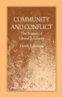 Image for Community and Conflict : The Sources of Liberal Solidarity