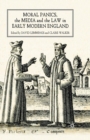 Image for Moral Panics, the Media and the Law in Early Modern England
