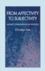 Image for From Affectivity to Subjectivity