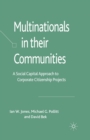 Image for Multinationals in their Communities