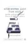 Image for What Women Want From Work : Gender and Occupational Choice in the 21st Century