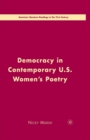Image for Democracy in Contemporary U.S. Women’s Poetry