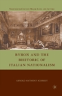 Image for Byron and the Rhetoric of Italian Nationalism