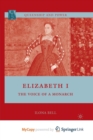 Image for Elizabeth I : The Voice of a Monarch